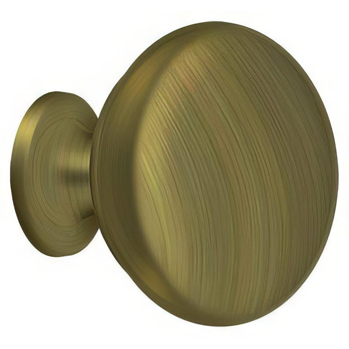 Deltana KR114U5 KR114U Oval Egg Cabinet Knob Antique Brass