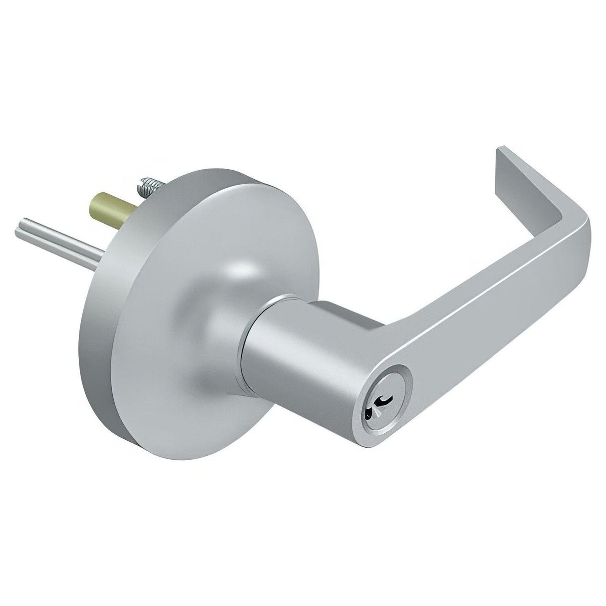 Deltana LTED80LS-26D Entry Function Lever Trim Brushed Chrome