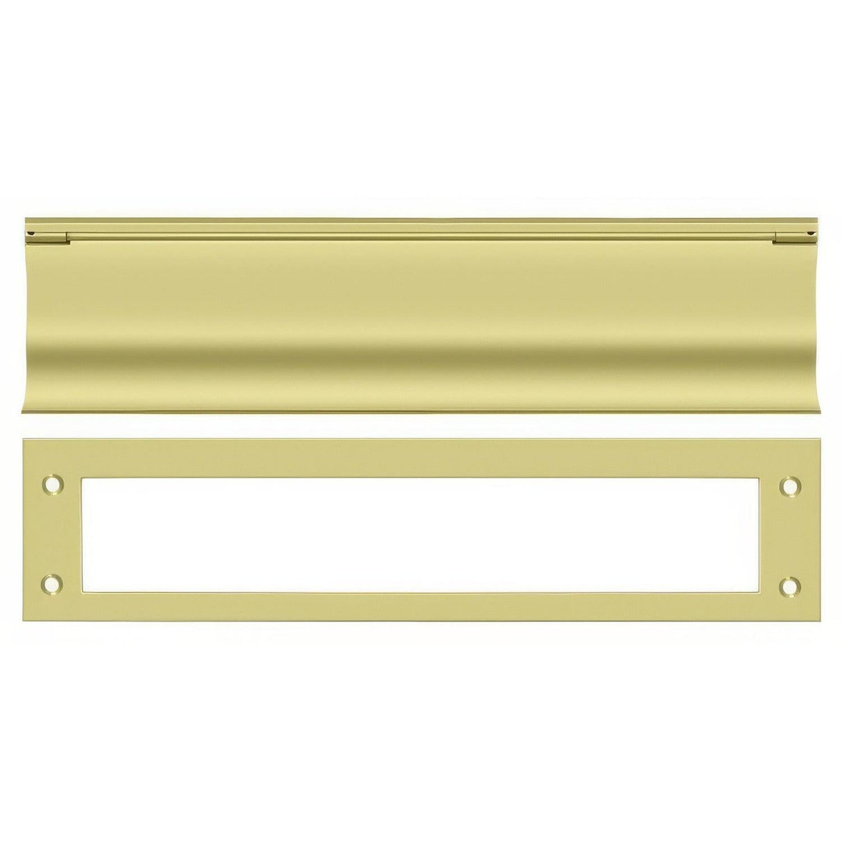 Deltana MS0030U3 MS0030 13" x 3-1/16" HD Mail Slot Polished Brass
