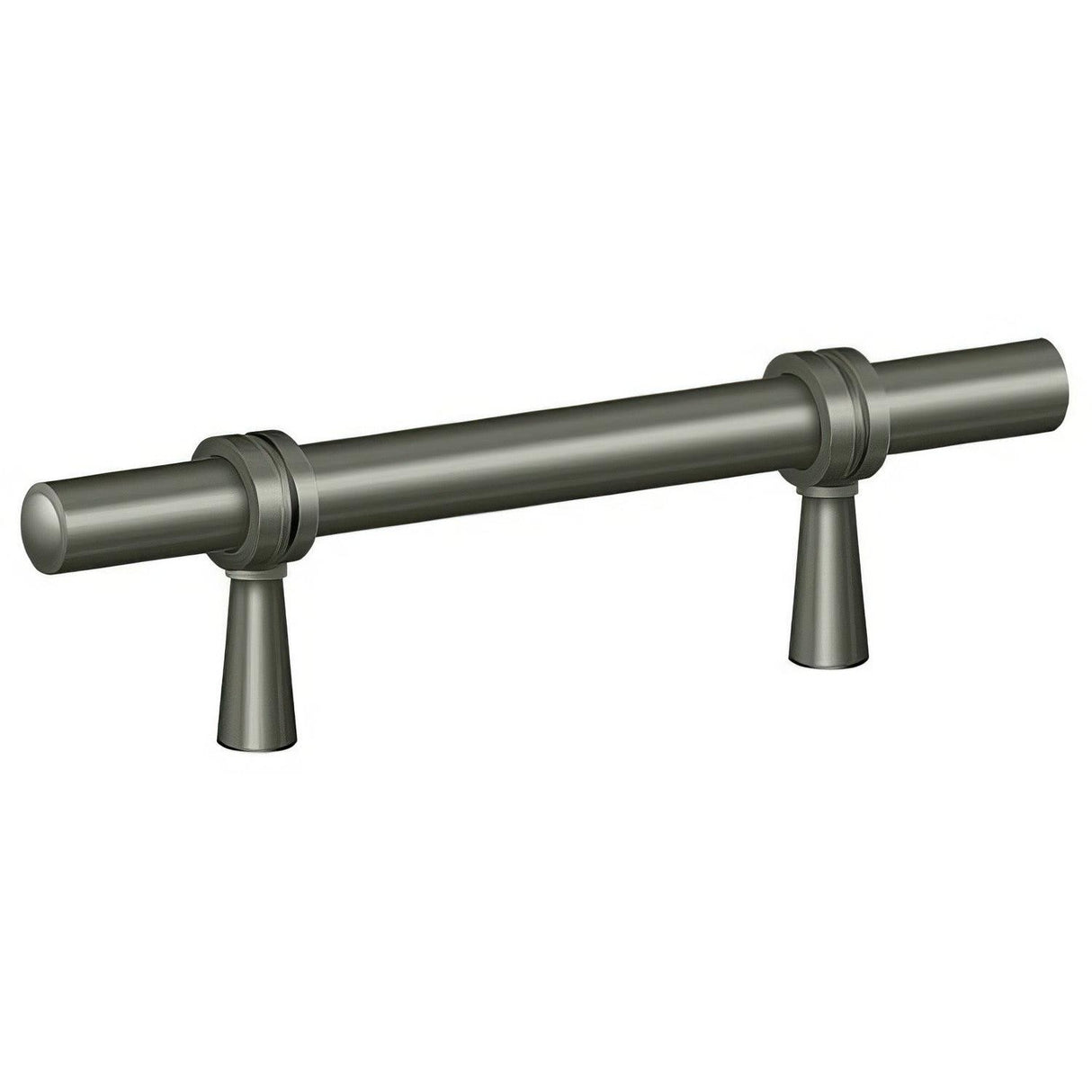 Deltana P310U15A P310U 4-3/4" Adjustable Cabinet Bar Pull Antique Nickel