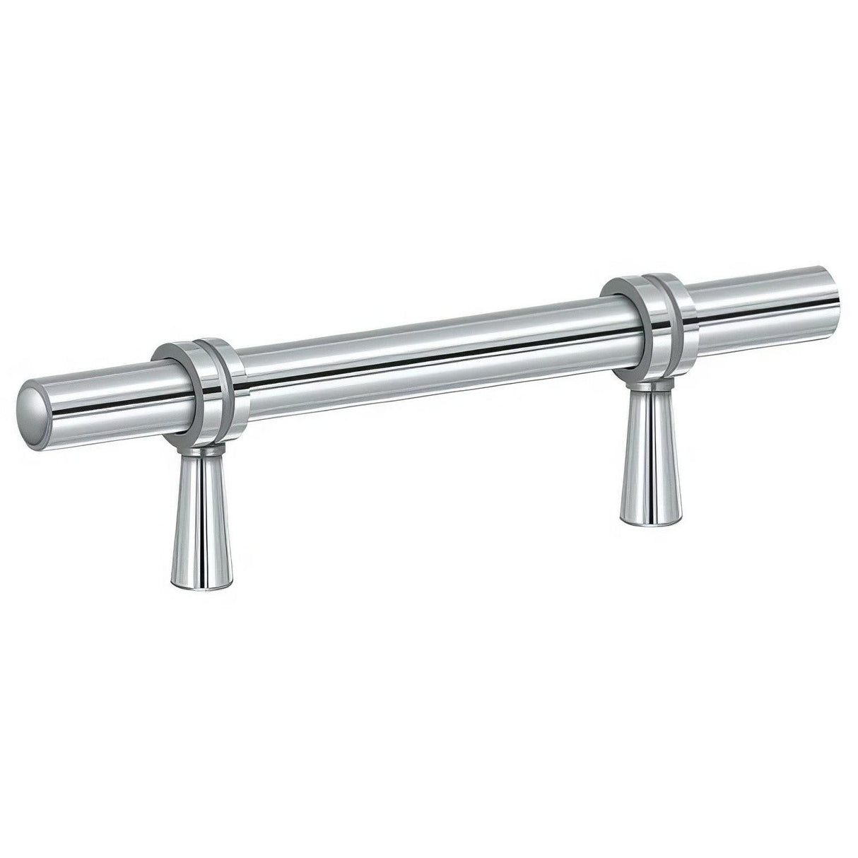 Deltana P310U26 P310U 4-3/4" Adjustable Cabinet Bar Pull Polished Chrome