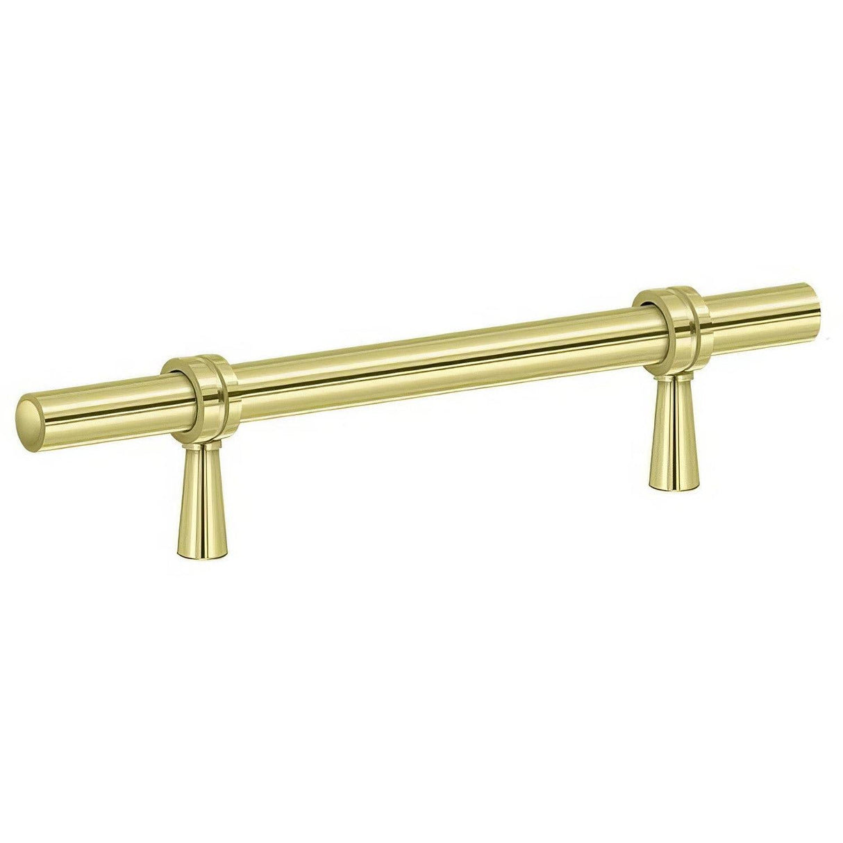 Deltana P311U3 P311U 6-1/2" Adjustable Bar Pull Polished Brass