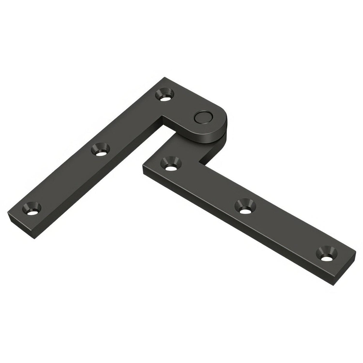 Deltana PH35U10B PH35U 3-7/8" x 5/8" x 1/4" Pivot Hinge Door Set Oil Rubbed Bronze