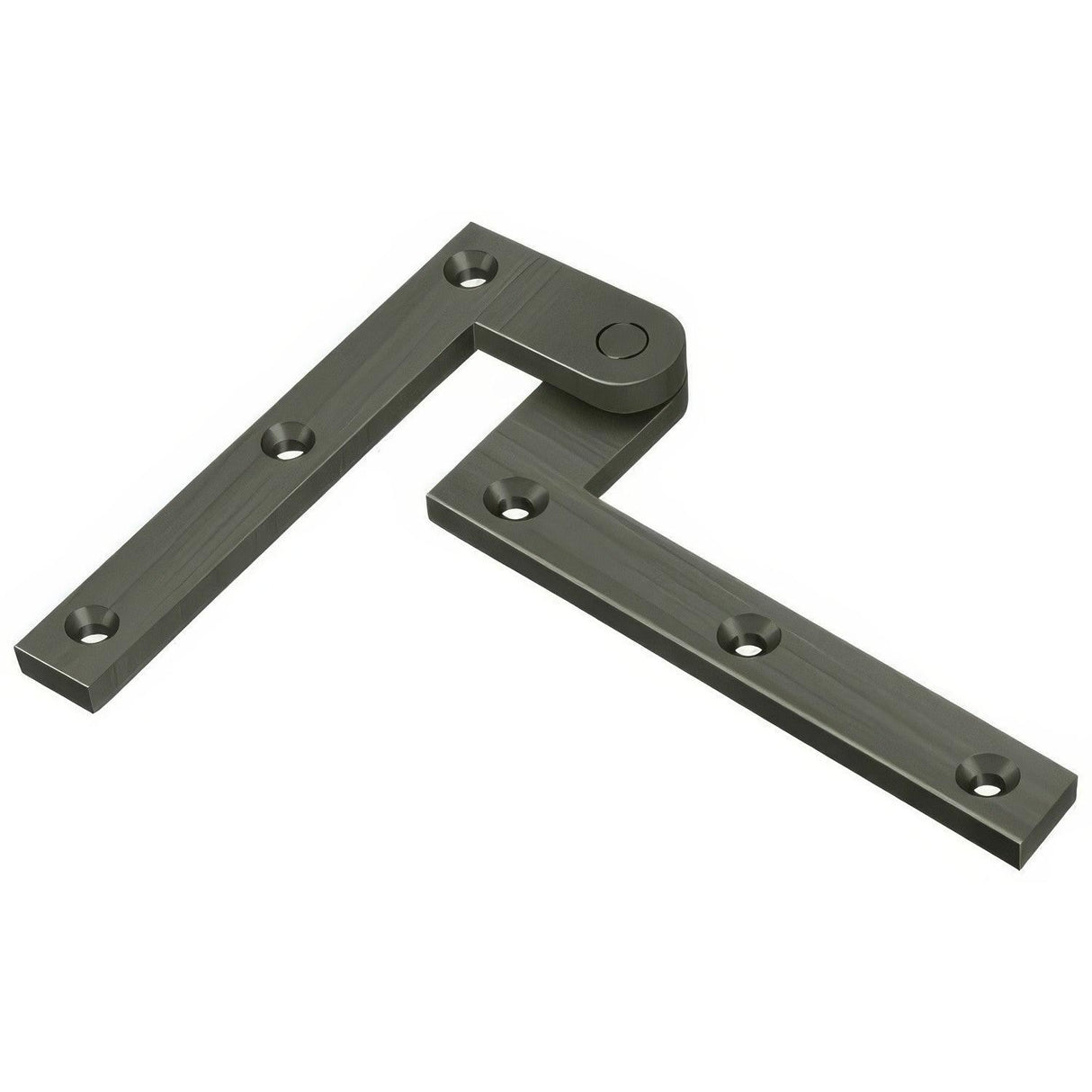 Deltana PH40U15A PH40U 4-3/8" x 5/8" x 1/4" Pivot Hinge Antique Nickel