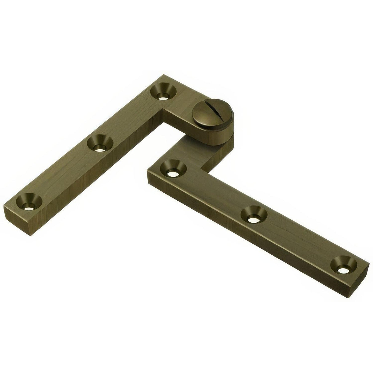 Deltana PH60U5 PH60U 4-3/8" x 5/8" x 3/8" Pivot Hinge Antique Brass