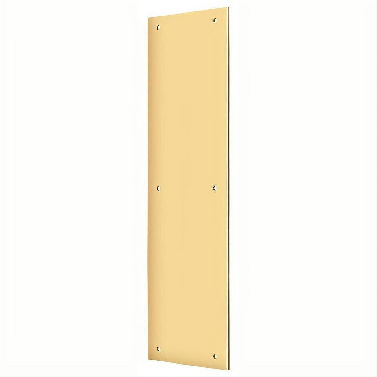 Deltana PP3515CR003 PP3515 3-1/2" x 15" Push Plate Lifetime Polished Brass