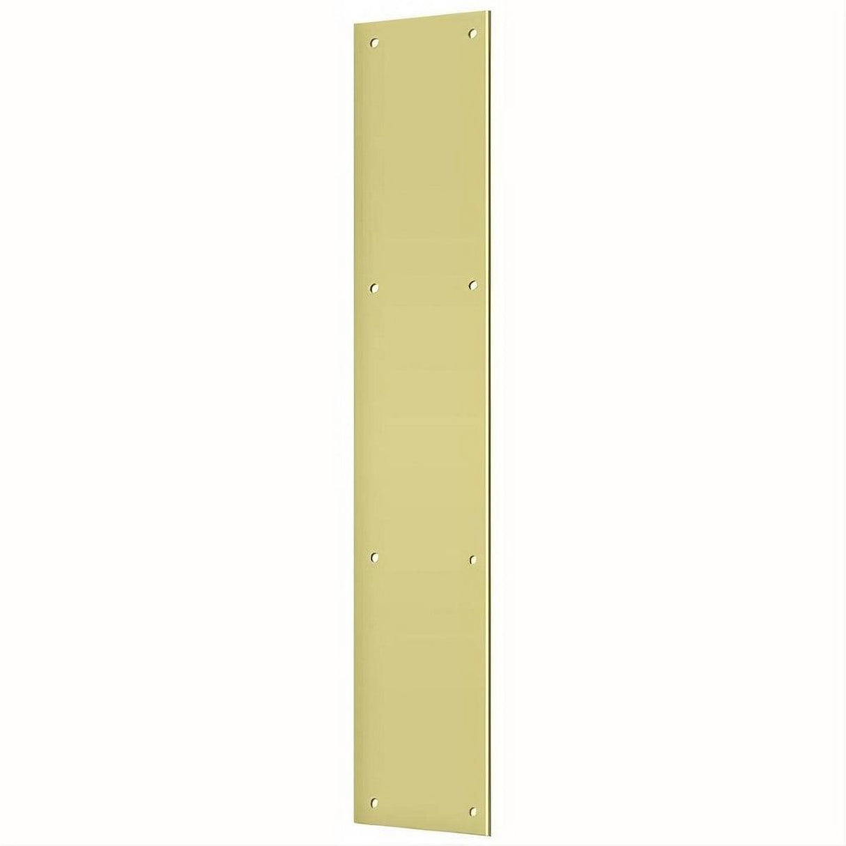 Deltana PP3520U3 PP3520 Push Plate Polished Brass