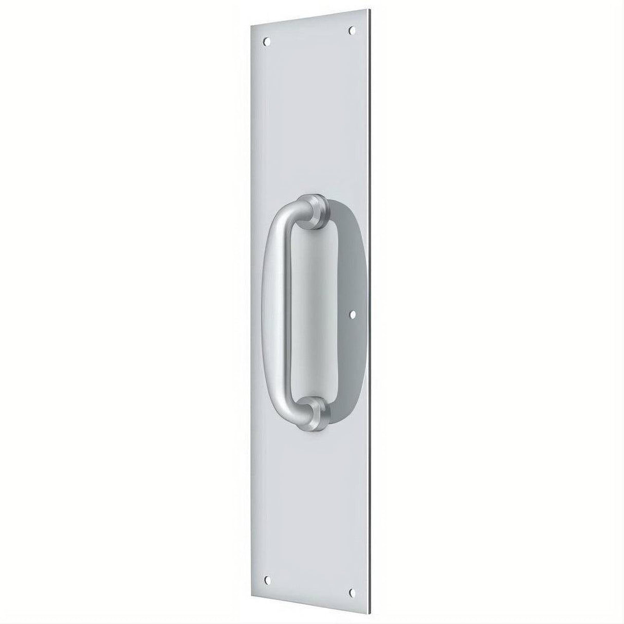 Deltana PPH55U26 PPH55 Push Plate with Handle Polished Chrome