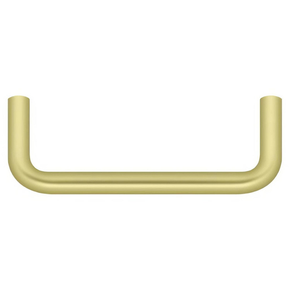 Deltana PW350U3 PW350 3-1/2" Wire Pull Polished Brass