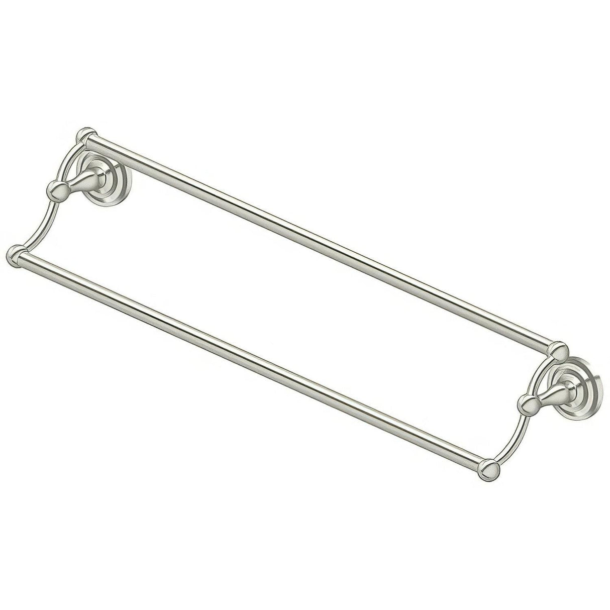 Deltana R2006-U14 R-Series 24" Double Towel Bar Polished Nickel