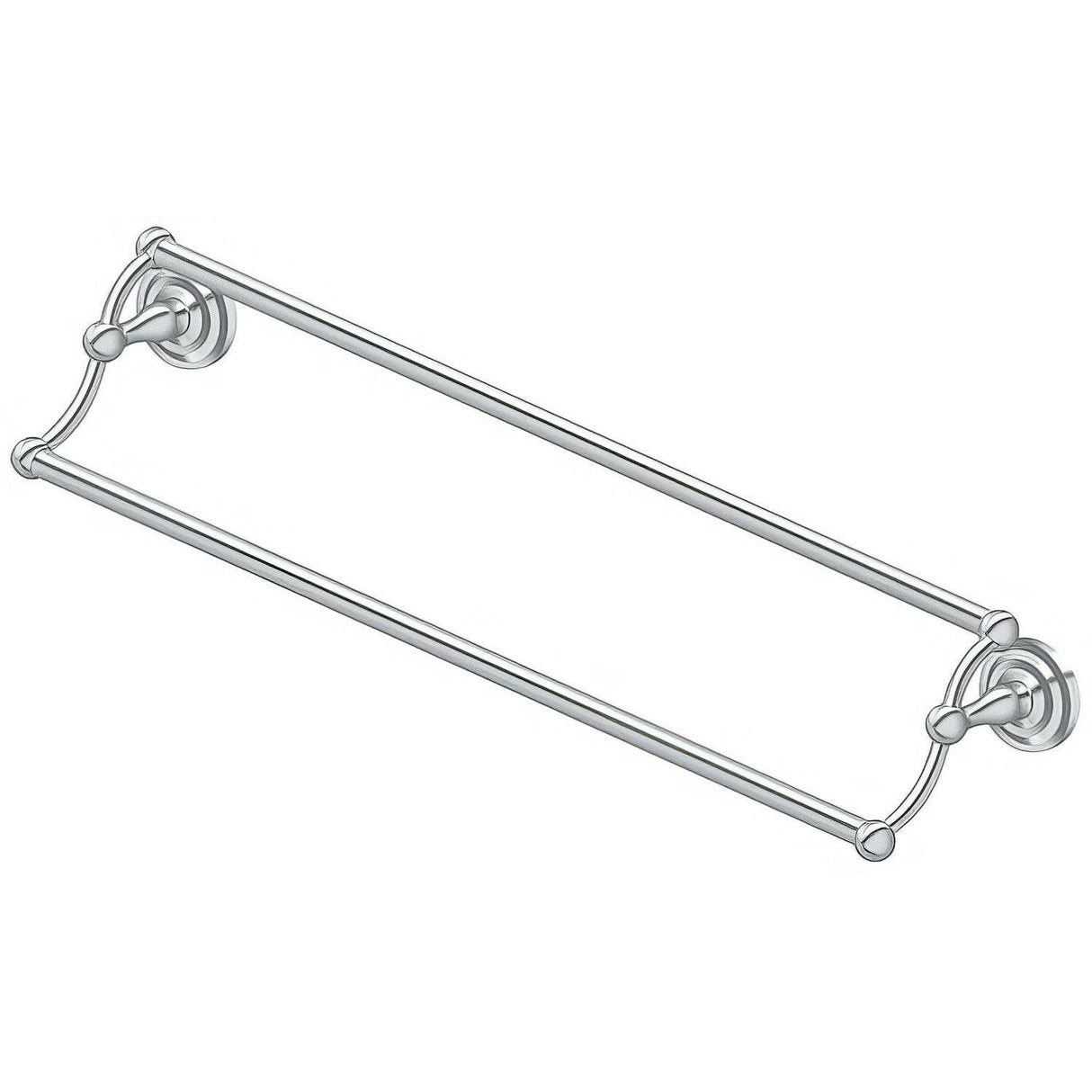 Deltana R2006-U26 R-Series 24" Double Towel Bar Chrome