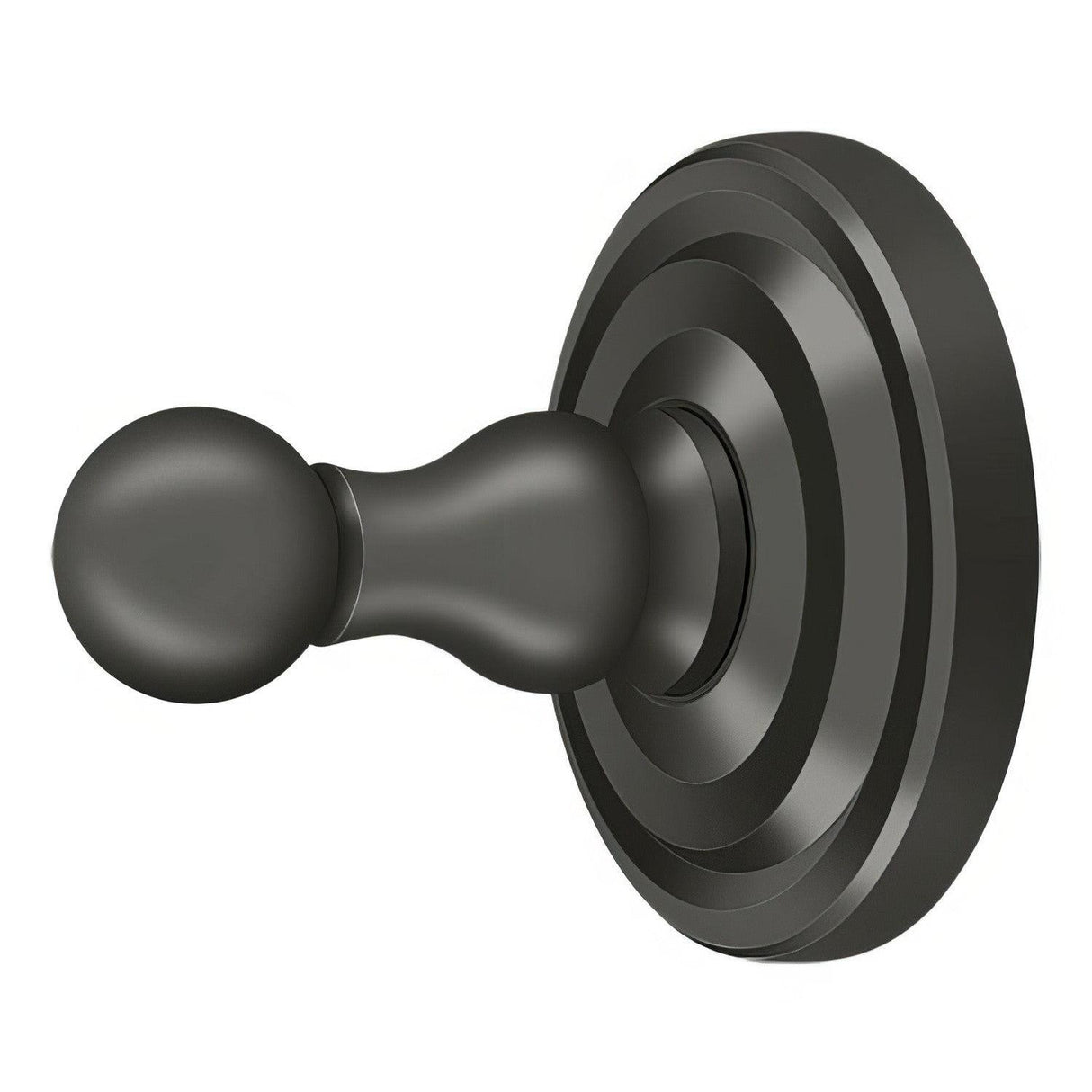Deltana R2009-U10B R-Series 3-1/2" Single Robe Hook Oil Rubbed Bronze