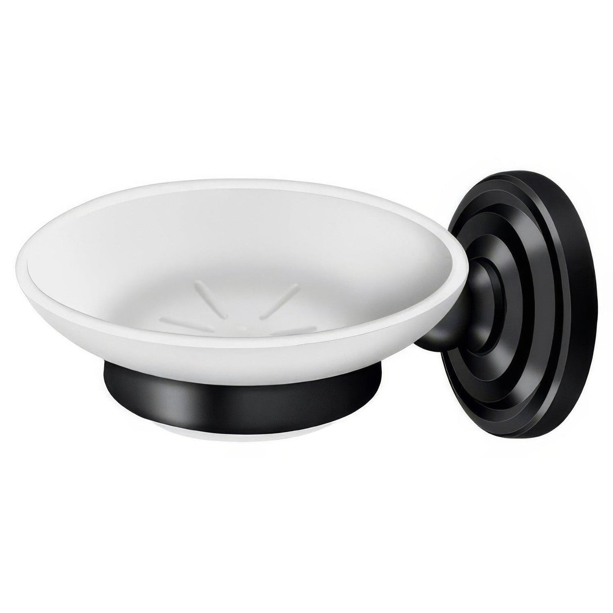 Deltana R2012-U19 R-Series Wall Mount Soap Dish Paint Black