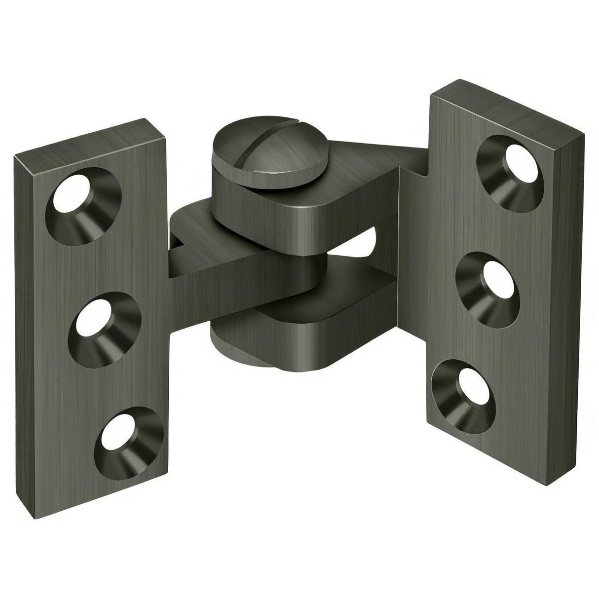Deltana SBIH2510U15A SBIH2510 3-3/4" x 2-1/2" Intermediate Pivot Hinge Antique Nickel