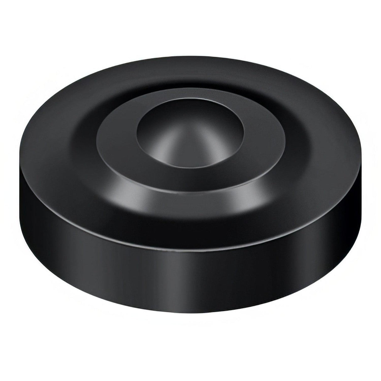 Deltana SCD100U19 SCD100 1" Diameter Round Dimpled Screw Covers Paint Black