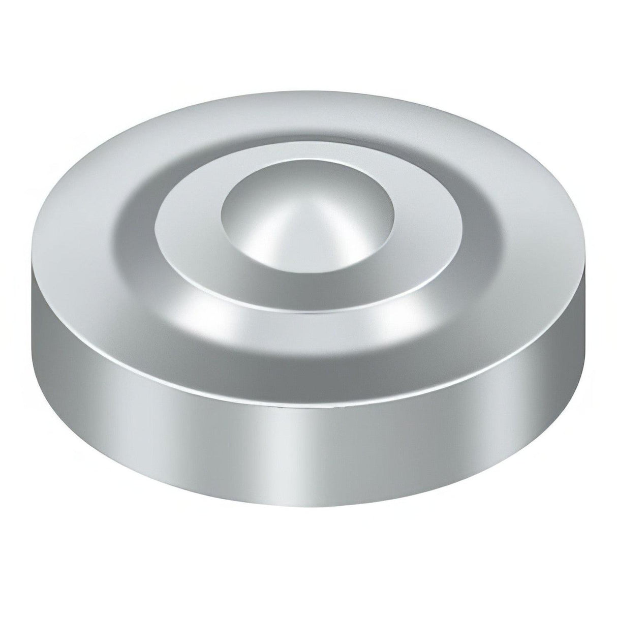 Deltana SCD100U26 SCD100 1" Diameter Round Dimpled Screw Covers Chrome