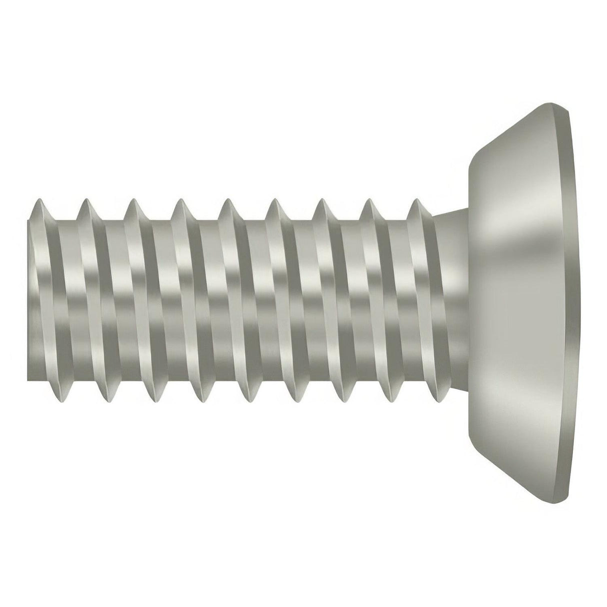 Deltana SCMS1005U15 SCMS1005 #10 x 1/2" Steel Machine Screw Satin Nickel