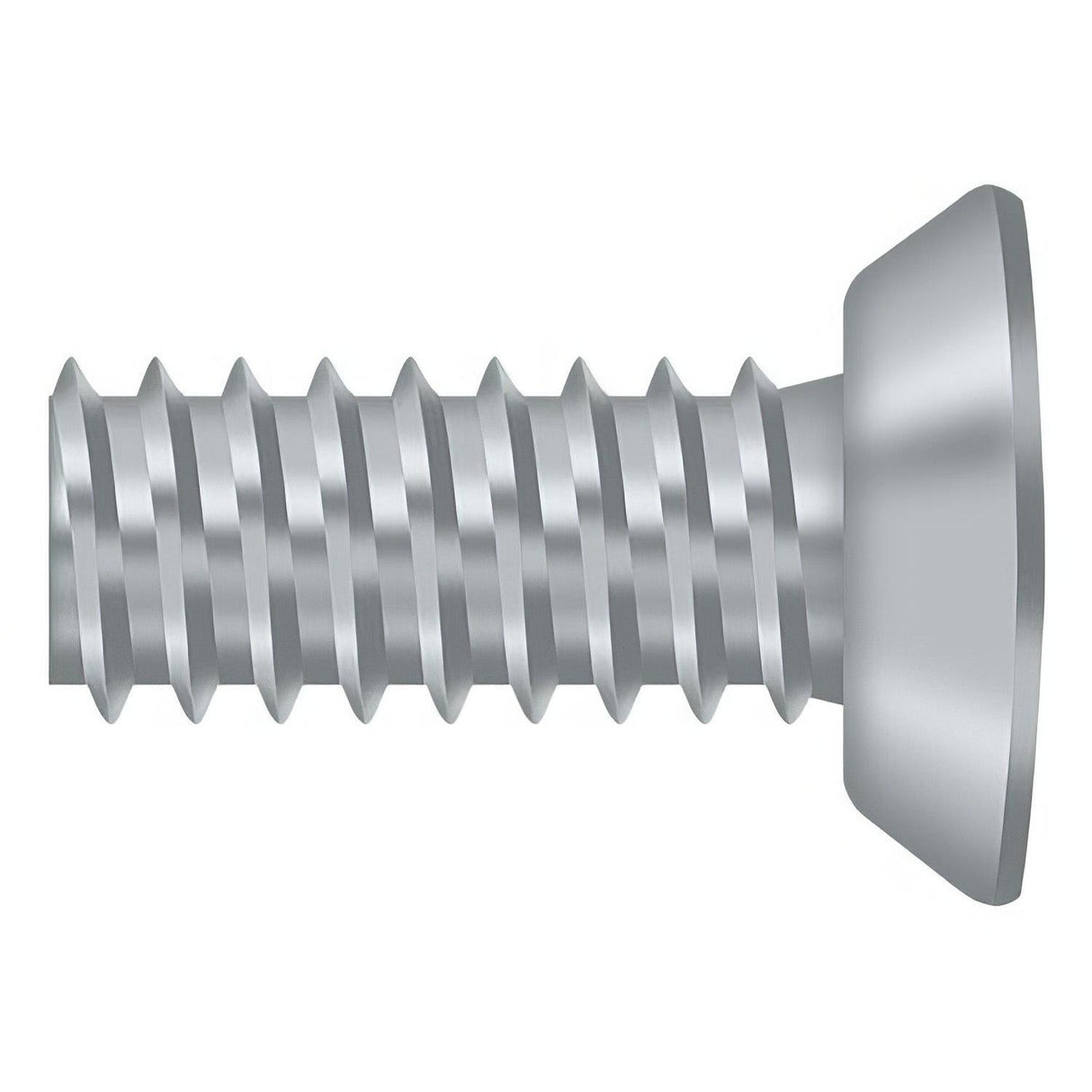 Deltana SCMS1005U26D SCMS1005 #10 x 1/2" Steel Machine Screw Brushed Chrome