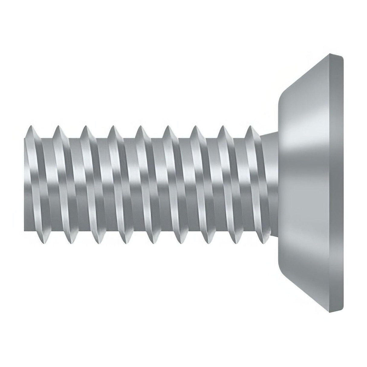 Deltana SCMS1205U26D SCMS1205 #12 x 1/2" Steel Machine Screw Brushed Chrome