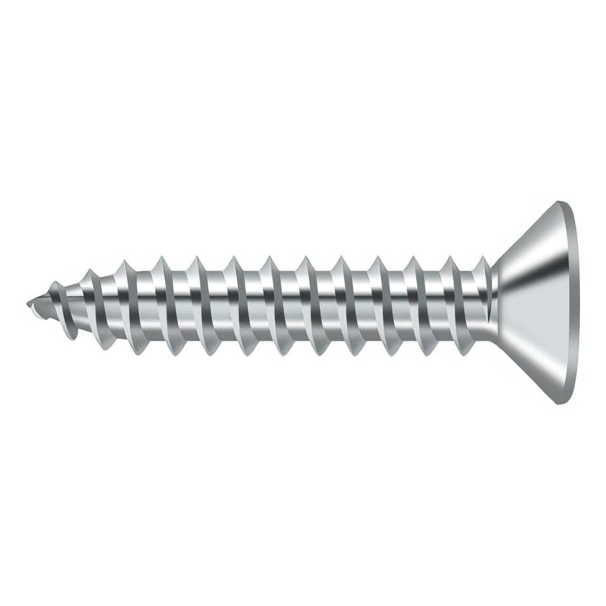 Deltana SCWB1010U26 SCWB1010 #10 x 1" Wood Screw Chrome