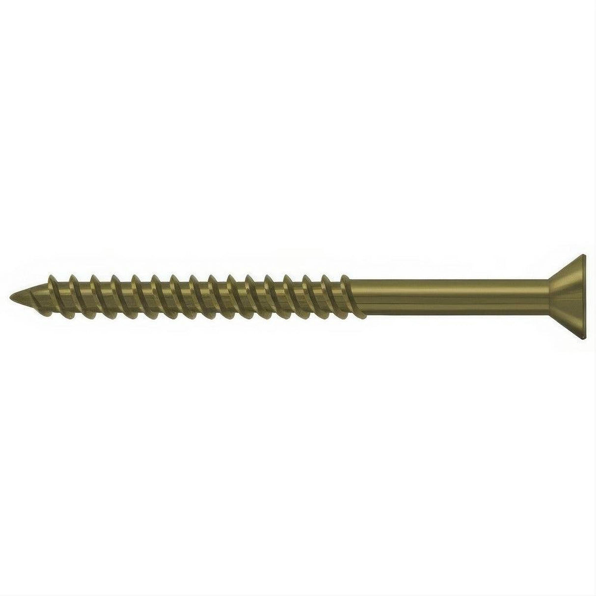 Deltana SCWS1025U5 SCWS1025 #10 x 2-1/2" Steel Wood Screw Antique Brass