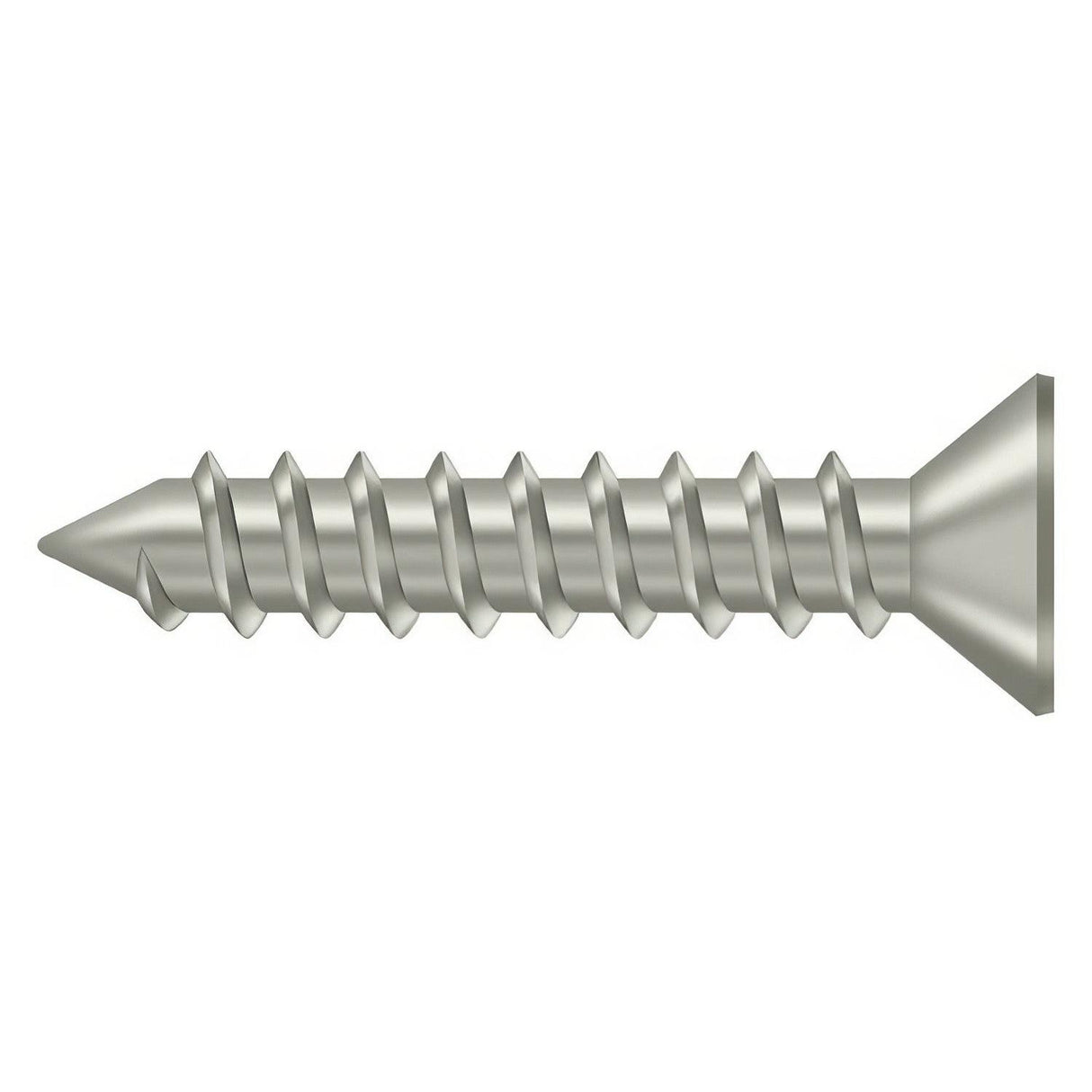 Deltana SCWS12125U15 SCWS12125 #12 x 1-1/4" Steel Wood Screw Satin Nickel