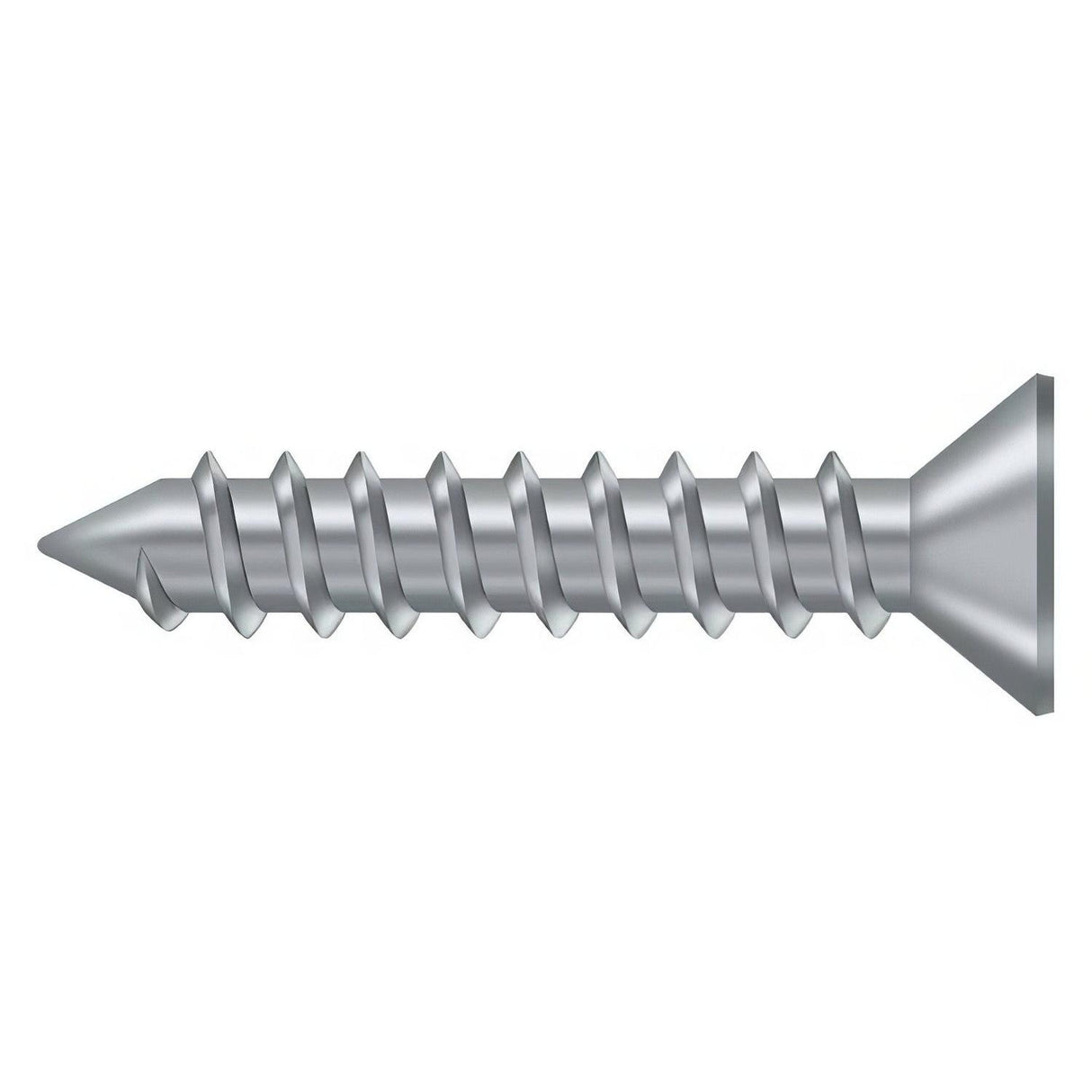 Deltana SCWS12125U26D SCWS12125 #12 x 1-1/4" Steel Wood Screw Brushed Chrome