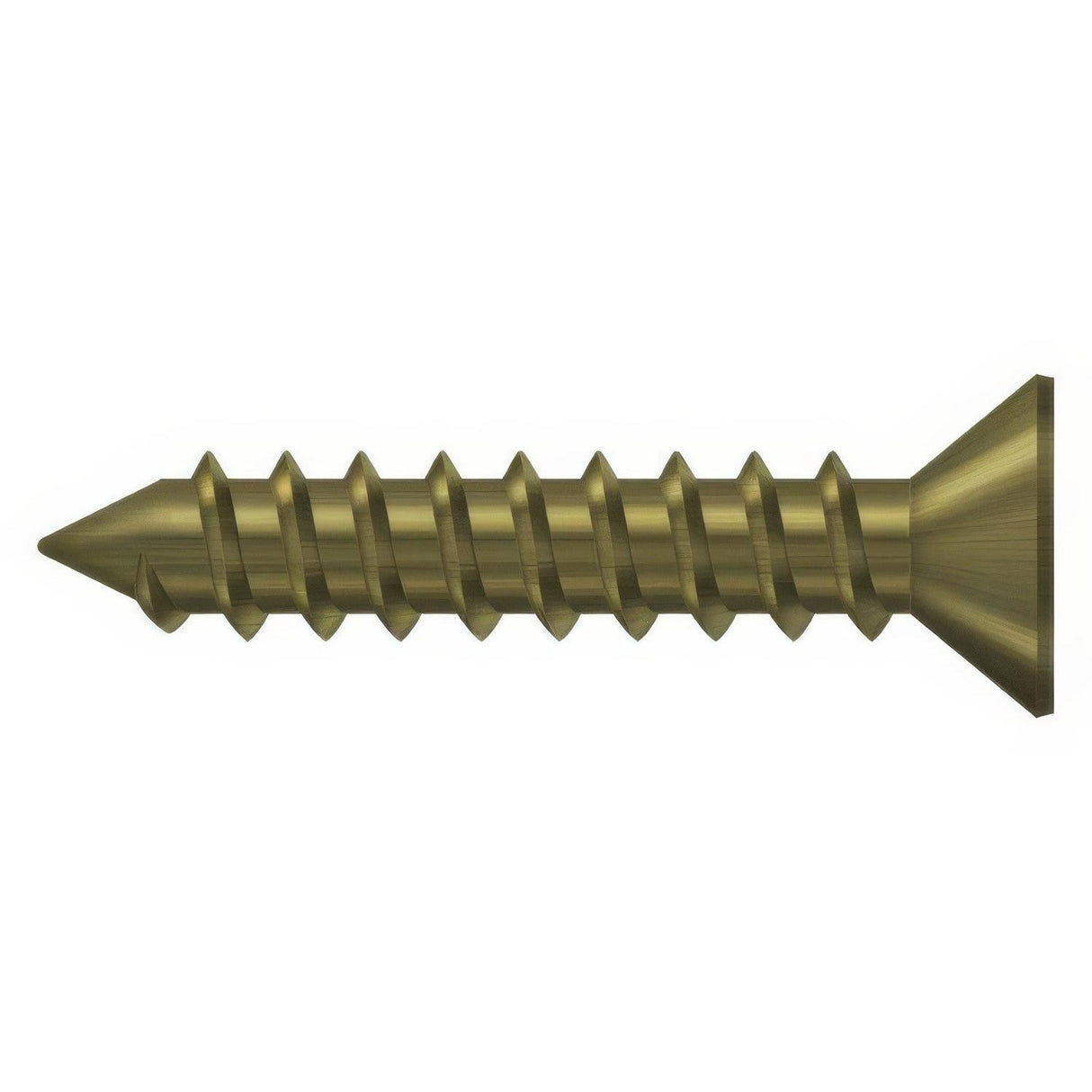 Deltana SCWS12125U5 SCWS12125 #12 x 1-1/4" Steel Wood Screw Antique Brass