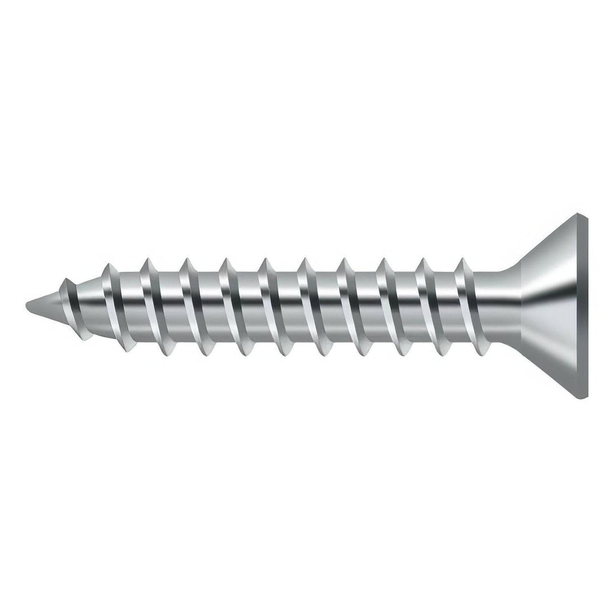 Deltana SCWS910U26 SCWS910U #9 x 1" Wood Screw Bright Chrome