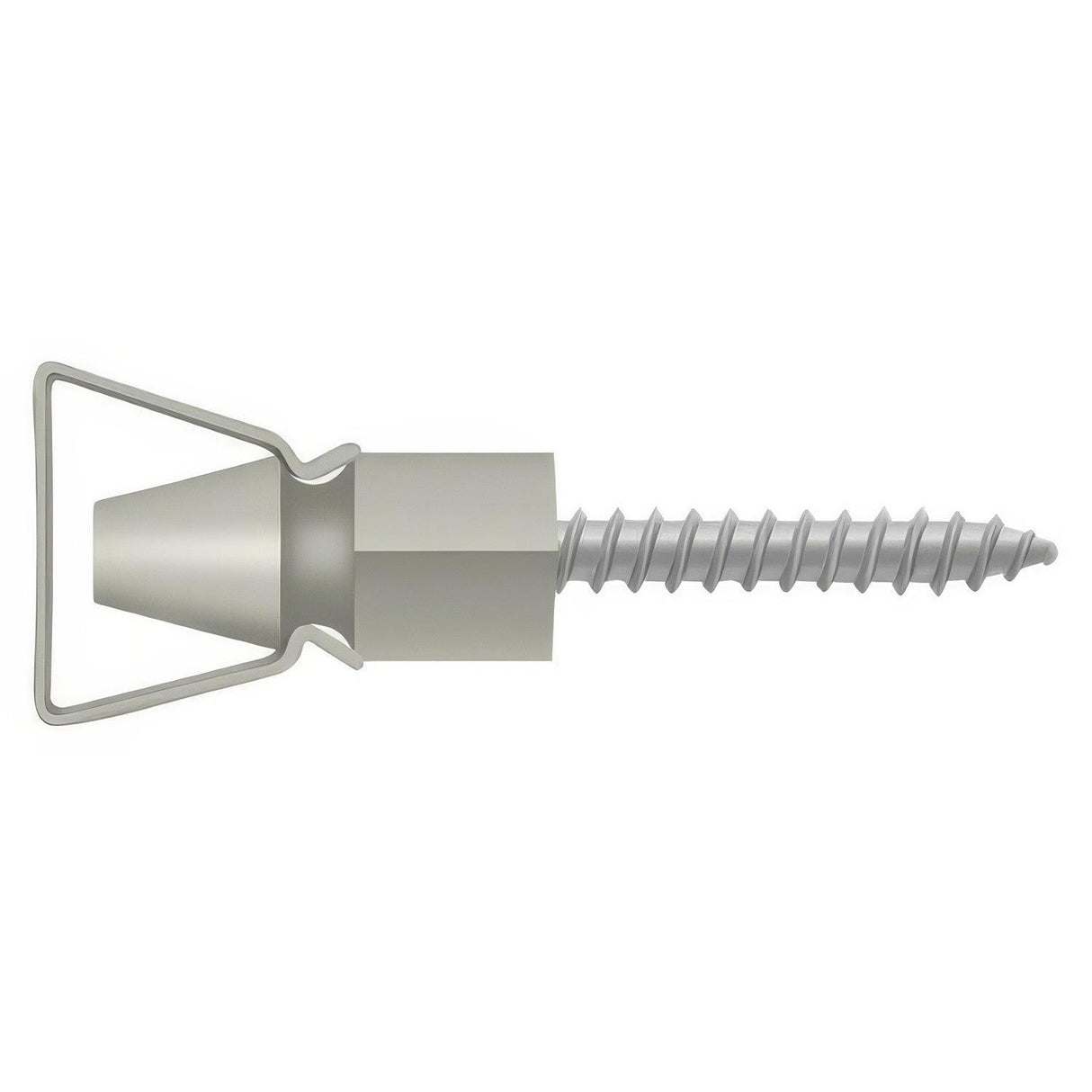 Deltana SDH101U15 SDH101 1-1/4" Shutter Door Holder Satin Nickel