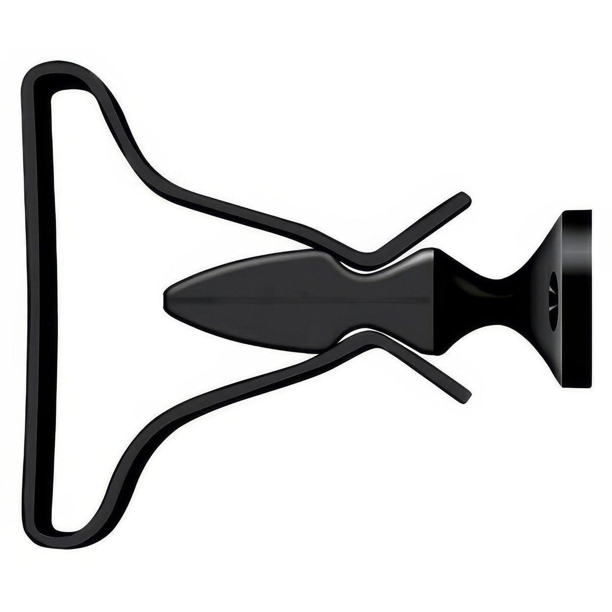 Deltana SDH193U19 SDH193 2" Shutter Door Holder Paint Black
