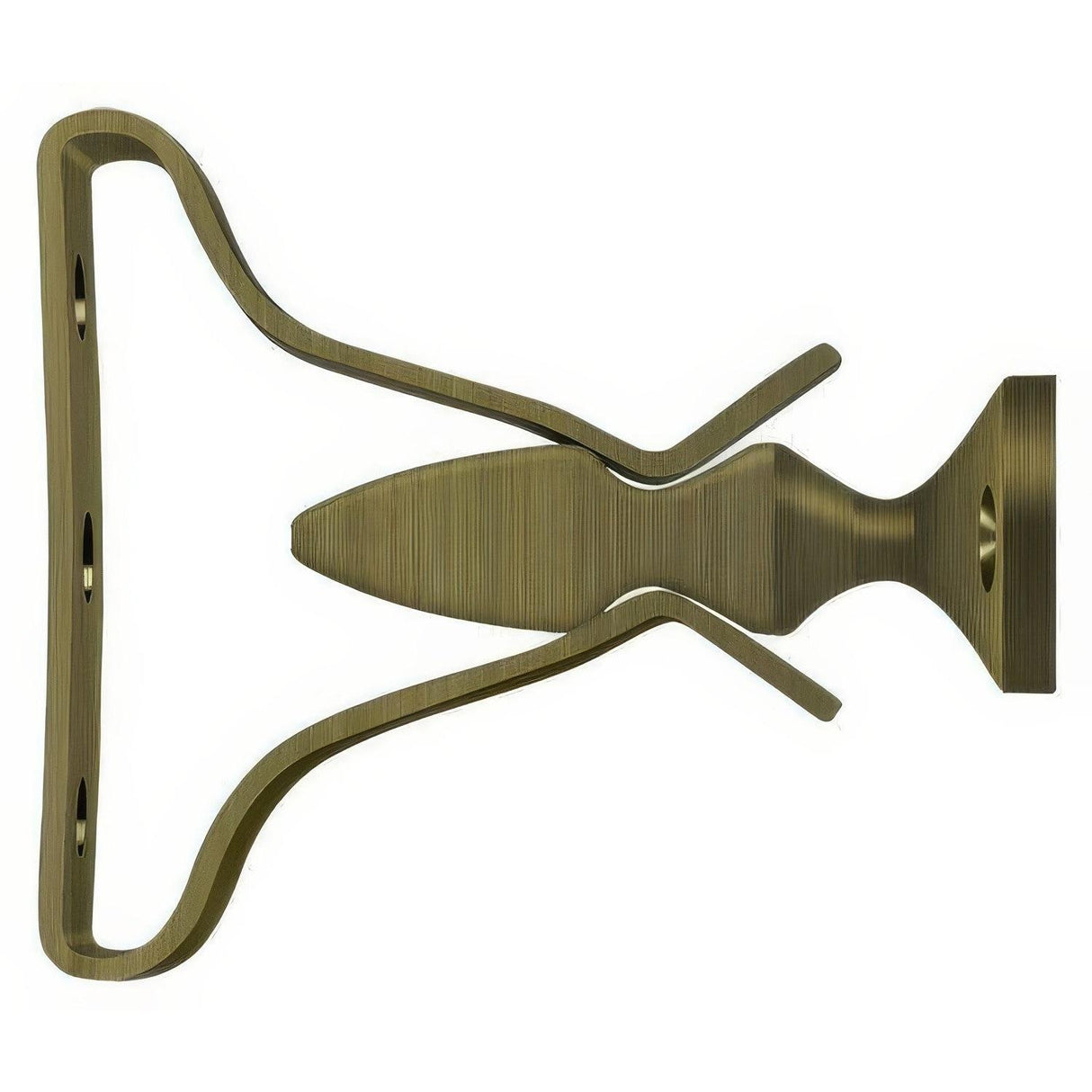 Deltana SDH193U5 SDH193 2" Shutter Door Holder Antique Brass
