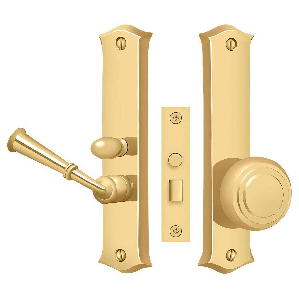 Deltana SDL688CR003 SDL688 Screen Door Mortise Lock Lifetime Polished Brass