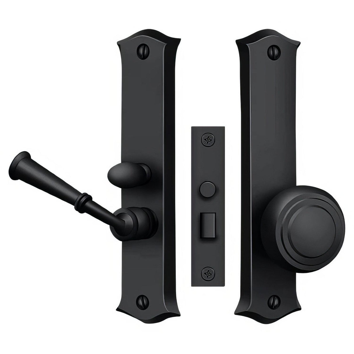 Deltana SDL688U19 SDL688 Screen Door Mortise Lock Paint Black