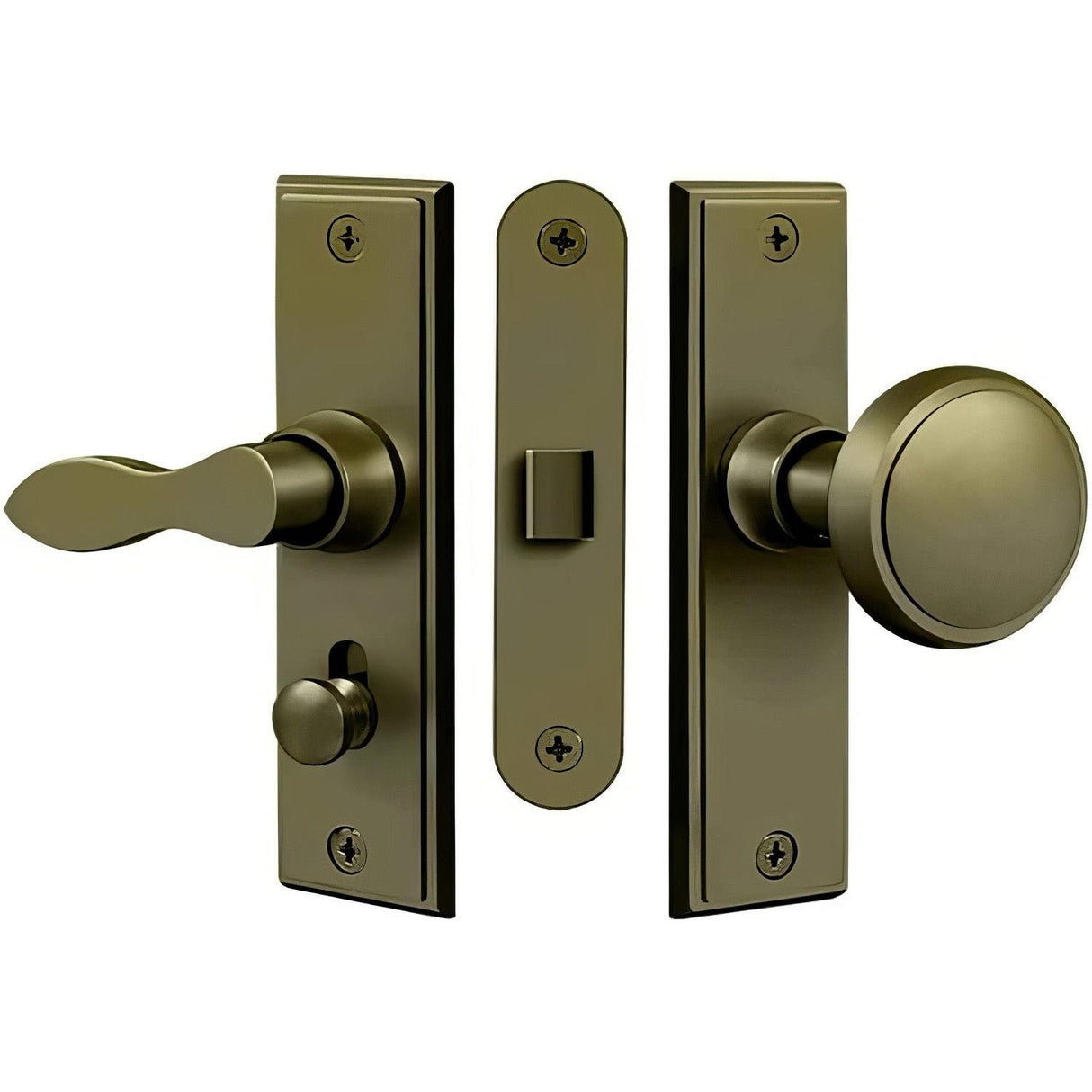 Deltana SDML334U5 SDML334 Mortise Screen Door Latch Antique Brass