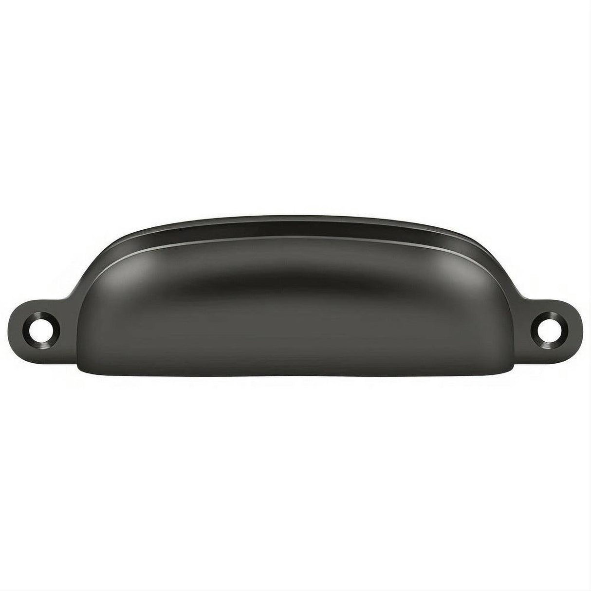 Deltana SHP29U10B SHP29U 4" Exposed Shell Cup Pull Oil Rubbed Bronze