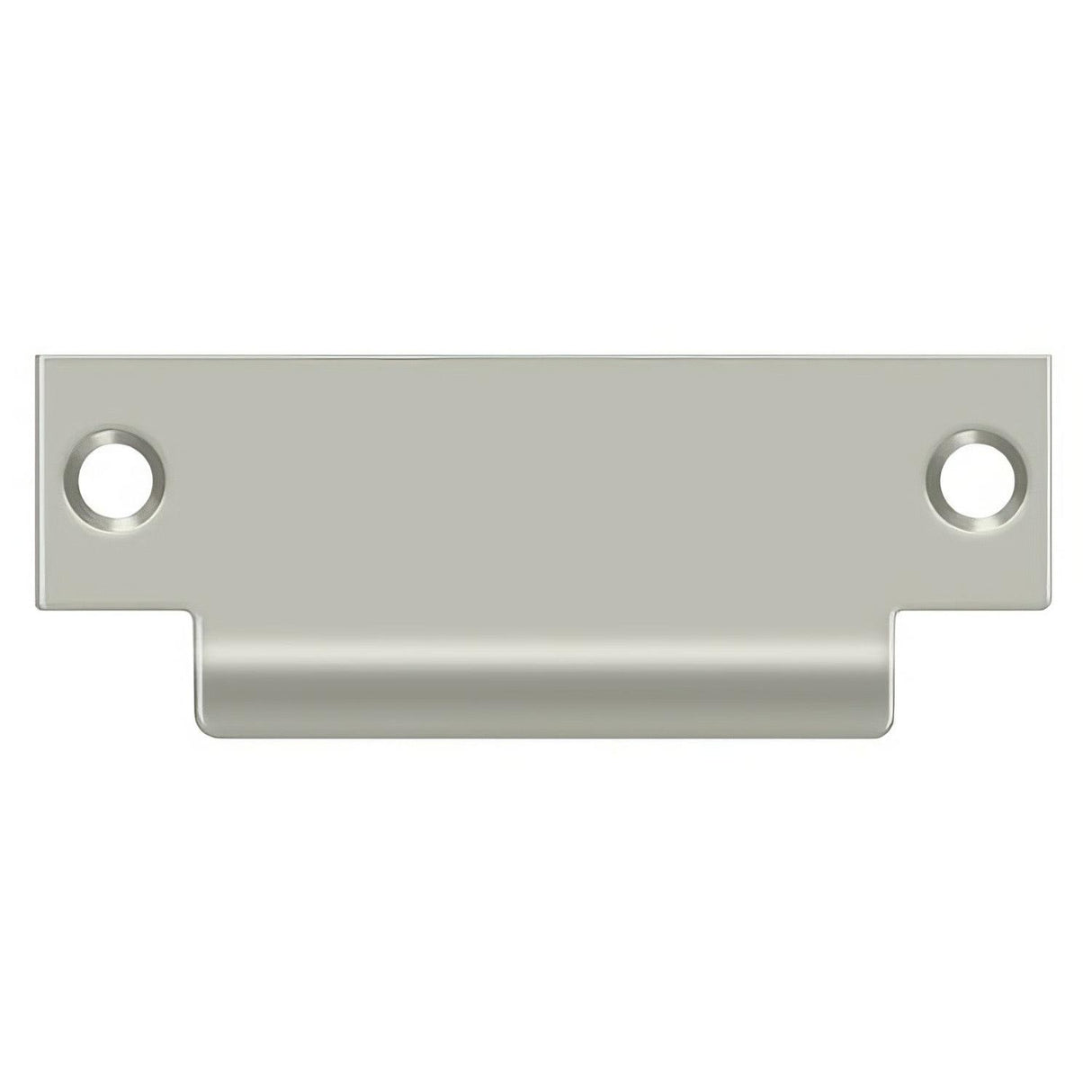 Deltana SPBDB478U15 SPBDB478 4-7/8" ANSI T-Strike Plate without Latch Hole Satin Nickel