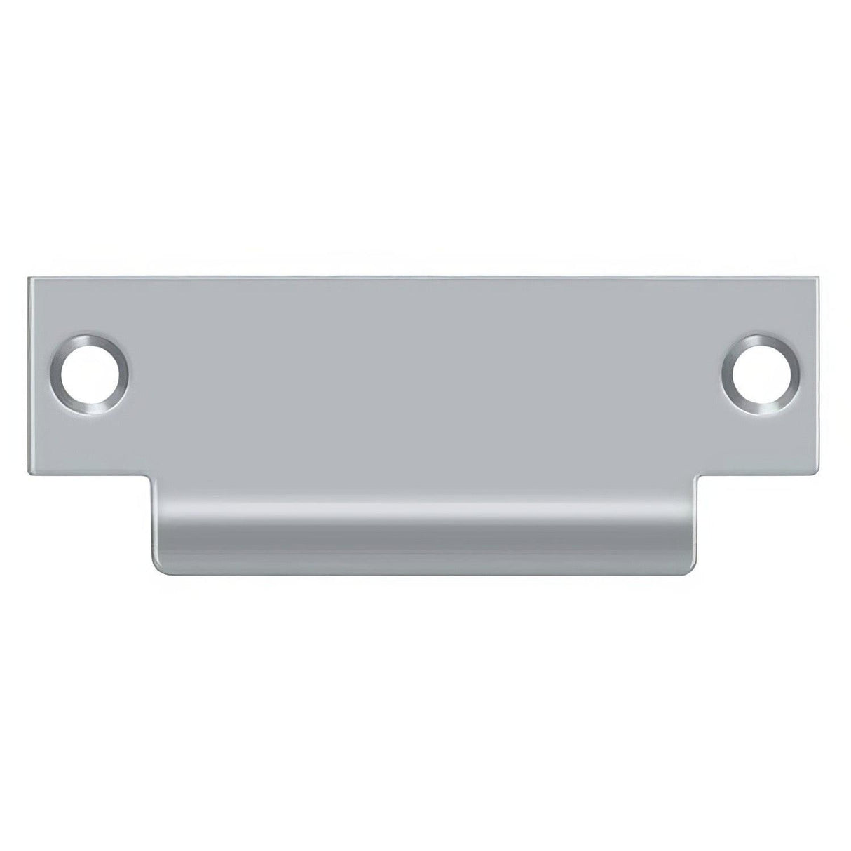 Deltana SPBDB478U26D SPBDB478 4-7/8" ANSI T-Strike Plate without Latch Hole Brushed Chrome