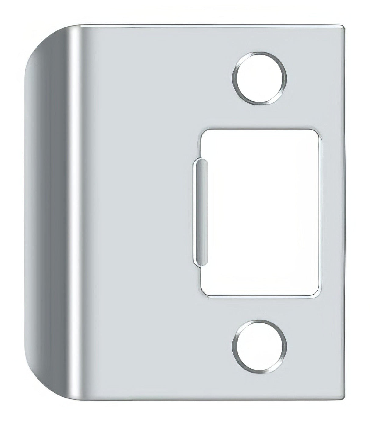 Deltana SPE200U26 SPE200U 2" x 2-1/4" Extended Lip Strike Plate Bright Chrome