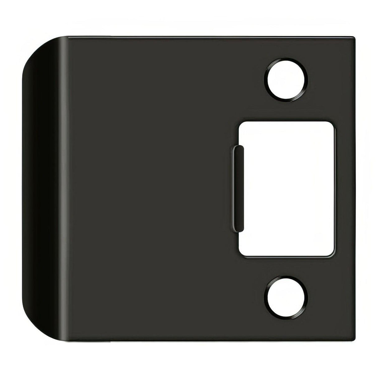 Deltana SPE250U10B SPE250 2-1/2" x 2-1/4" Extended Lip Strike Plate Oil Rubbed Bronze