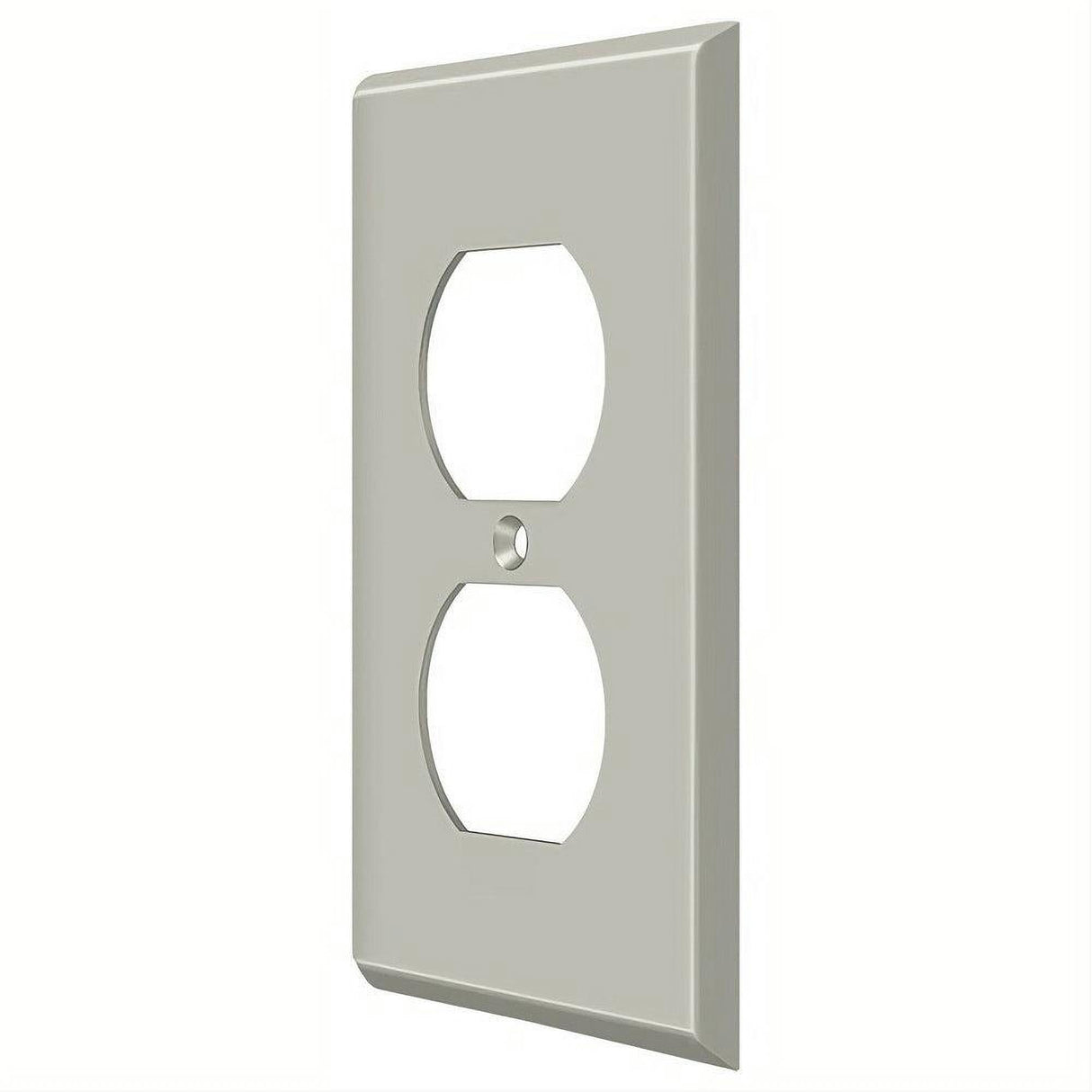 Deltana SWP4752U15 SWP4752 Double Outlet Switch Plates Satin Nickel