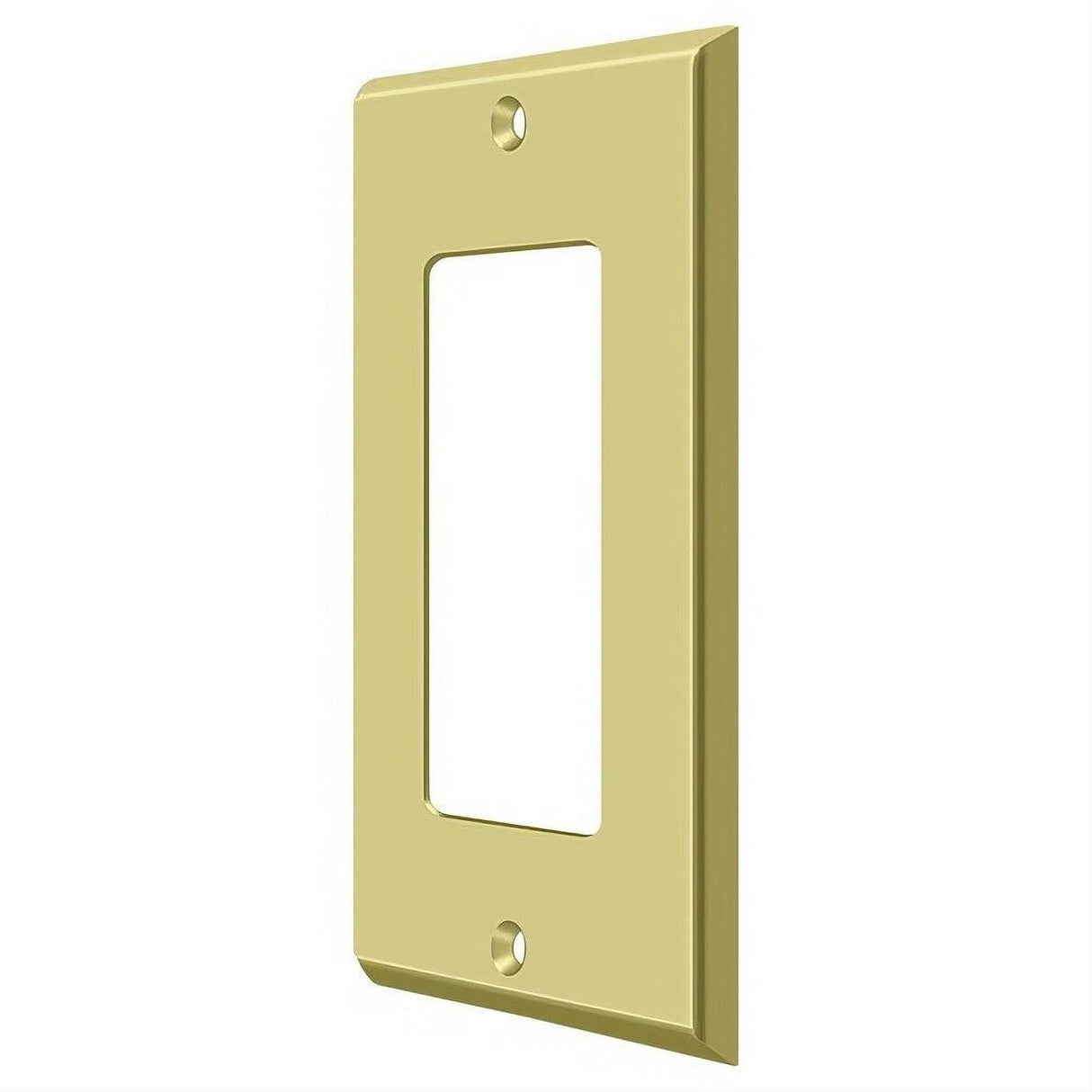 Deltana SWP4754U3 SWP4754 Single GFI Switch Plates Polished Brass