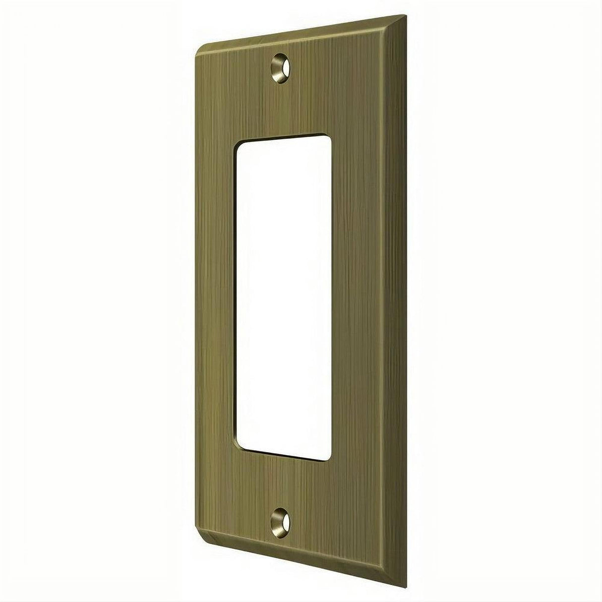 Deltana SWP4754U5 SWP4754 Single GFI Switch Plates Antique Brass