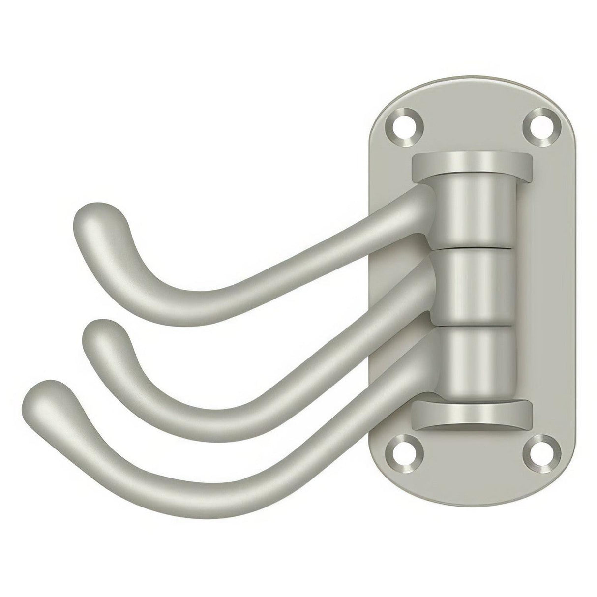 Deltana TSH40U15 TSH40 HD Triple Swivel Hook Satin Nickel