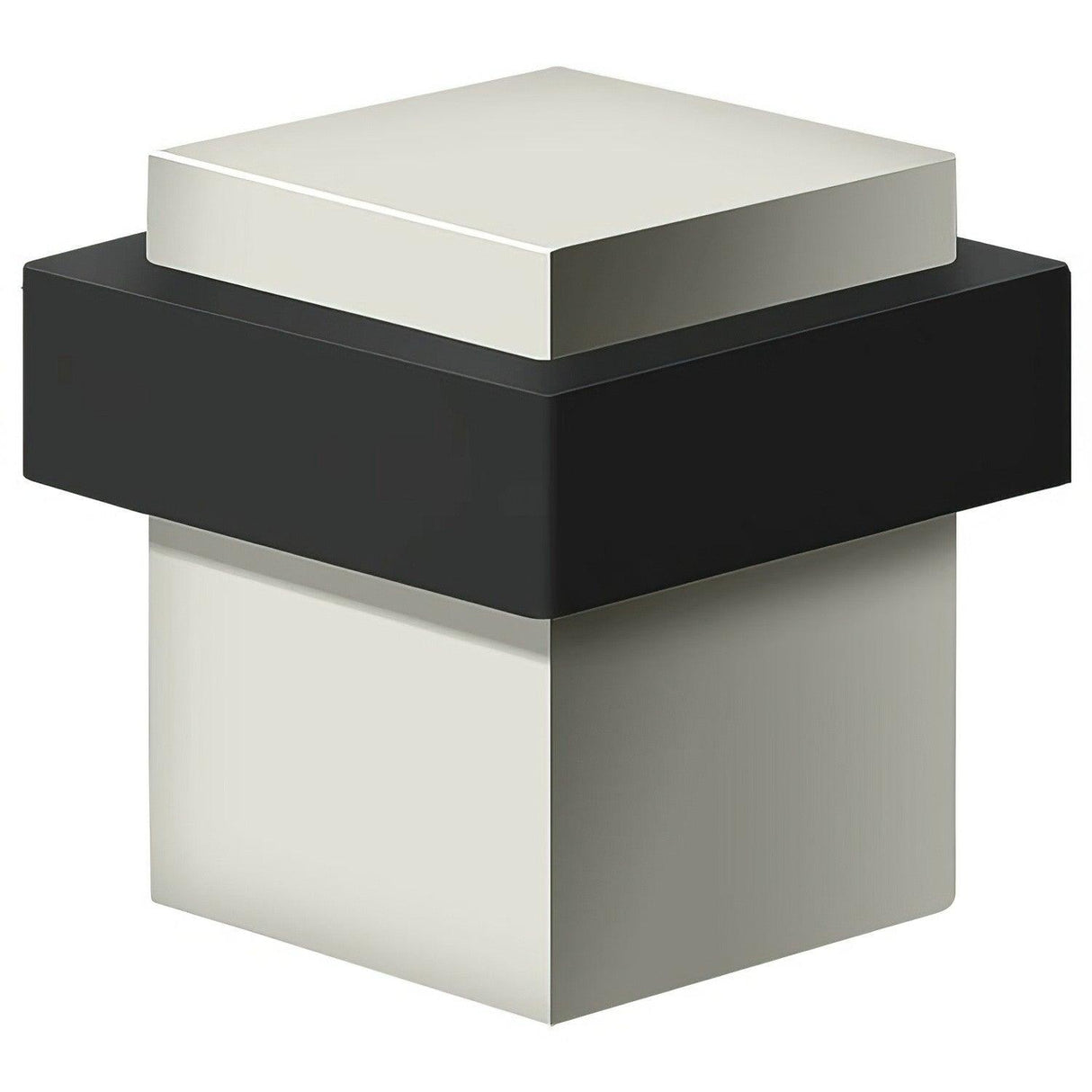Deltana UFBS138U14 UFBS138 1-3/8" Square Universal Door Stop Polished Nickel