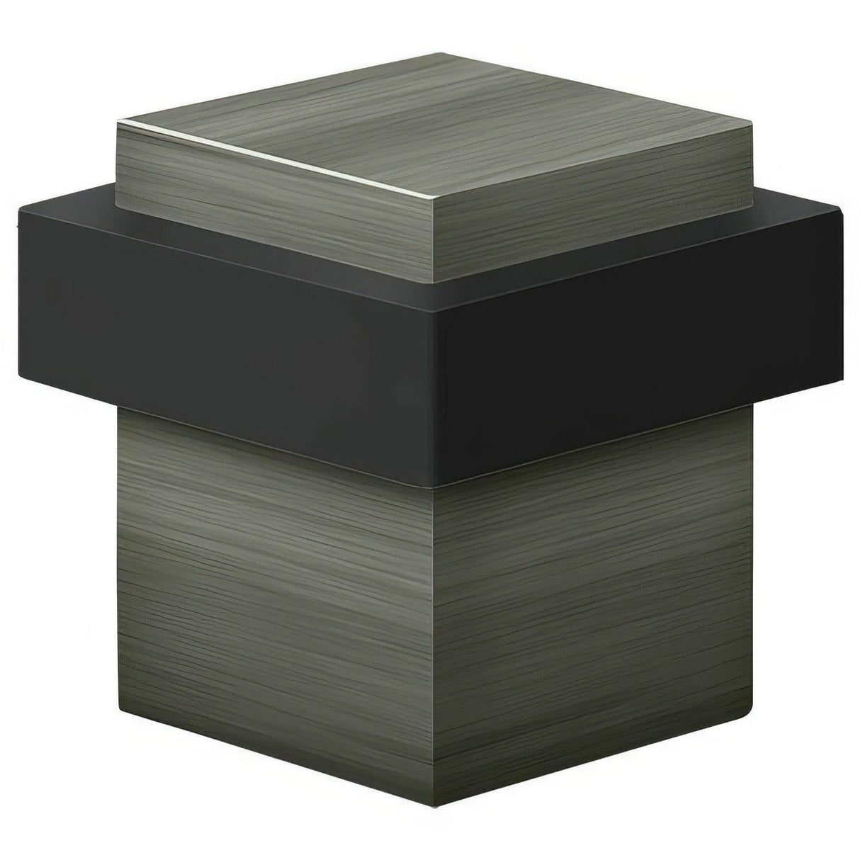 Deltana UFBS138U15A UFBS138 1-3/8" Square Universal Door Stop Antique Nickel