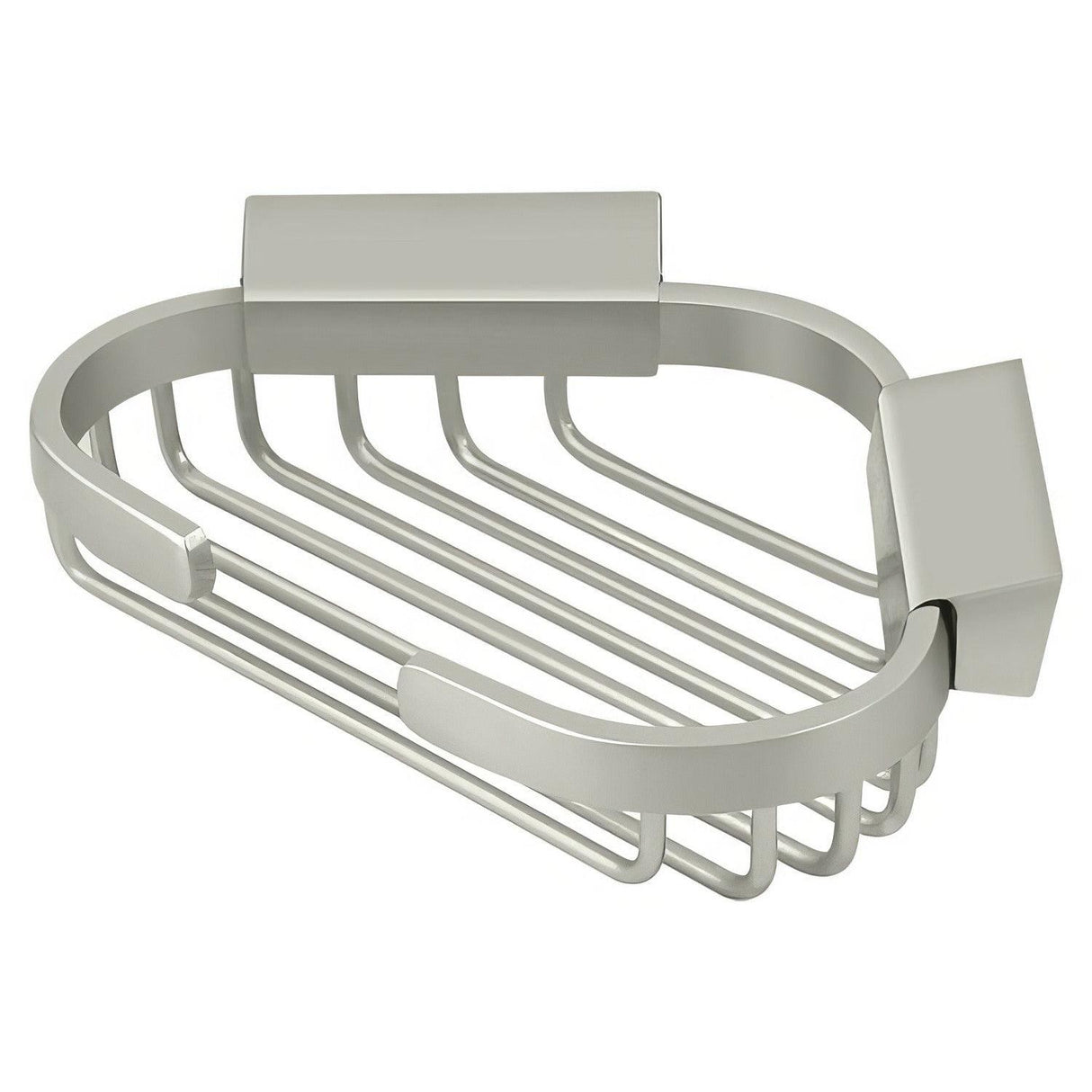 Deltana WBC6050U15 WBC6050 6" Wire Corner Shower Basket Satin Nickel