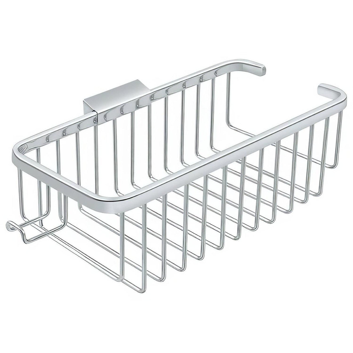 Deltana WBR1054HU26 WBR1054H 10-3/8" x 4-7/8" Wire Shampoo Shower Basket with Hook Chrome
