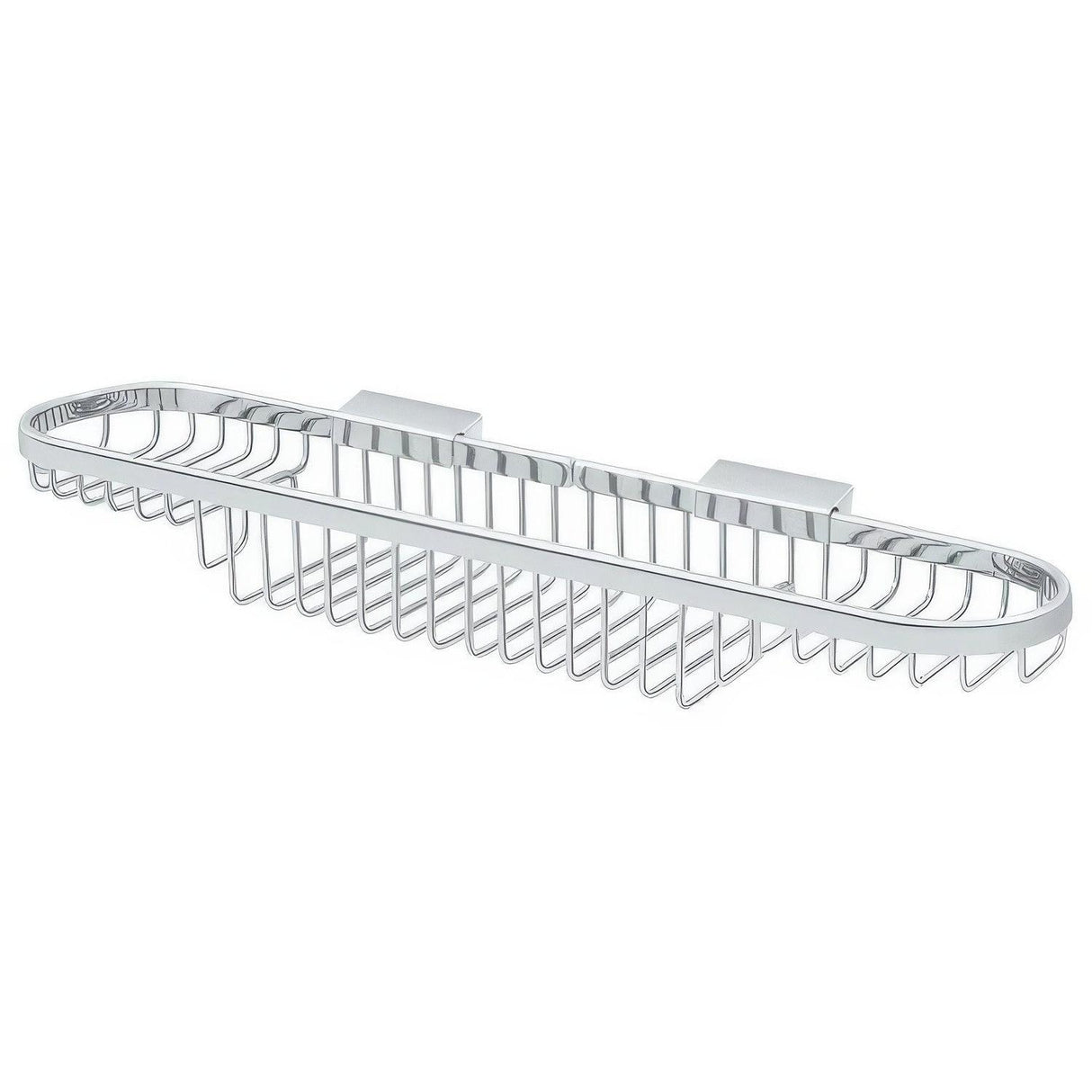Deltana WBR1835U26 WBR1835 18" x 3-1/2" Dual Level Wire Shower Basket Chrome