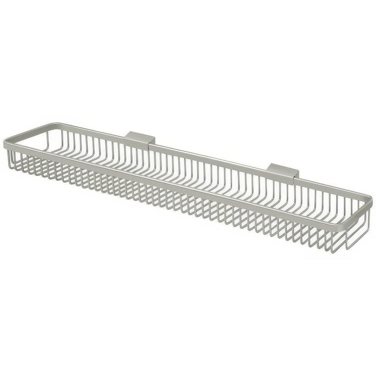 Deltana WBR2847U15 WBR2847 28-1/2" x 4-3/4" Wire Shower Basket Satin Nickel